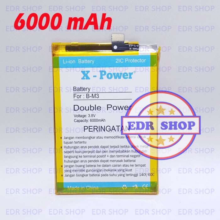 Batre Vivo Y30 1938 BM3 B-M3 Batu Baterai Battery Tanam Double Power
