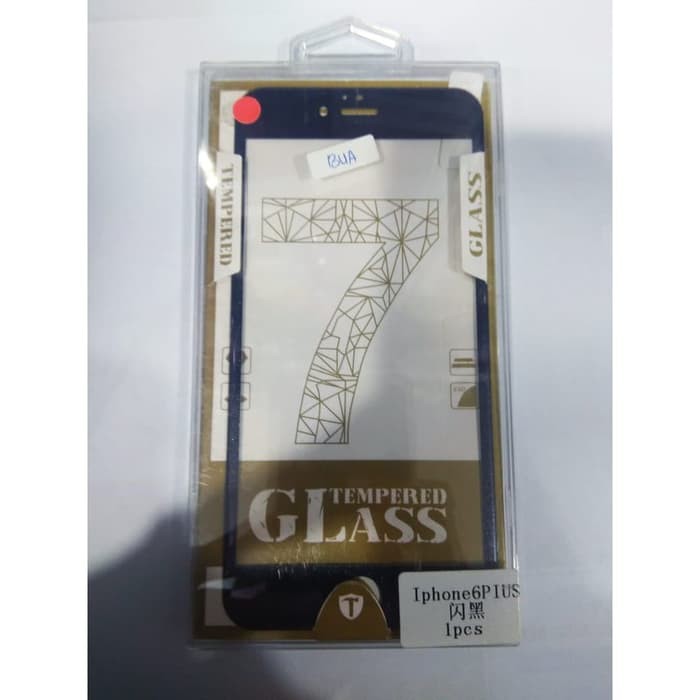 Temper Glass Glitter Full For Iphone 6 dan 6 Plus