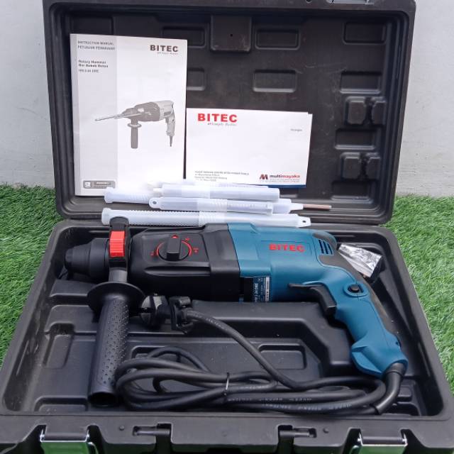 mesin bor rotary hammer sds plus bitec hm 2-24 dre / Mesin Bor Beton BITEC HM2-24 DRE 3 Mode Rotary 