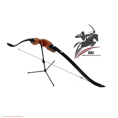 Terlaris Paket Set Panahan Pemula dewasa Anak Natural Archery Mahoni Nangka Rucika Long Range