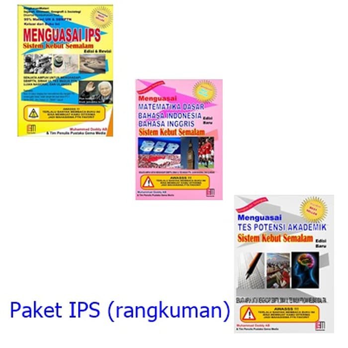 READYPaket buku sks ips (soshum) sbmptn