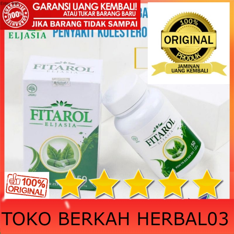 100% ASLI Obat Stroke Herbal Fitarol Eljasia