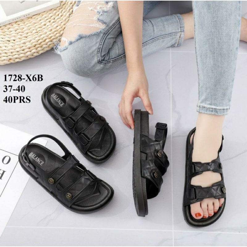 SEPATU SANDAL GUNUNG JELLY KARET BALANCE 1728- HYS 8868