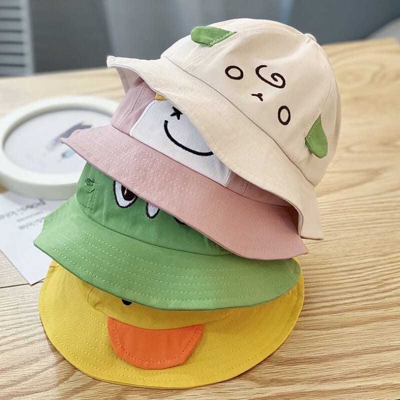 Topi Bucket Korea Bayi Anak 0 - 4 Tahun Lucu Karakter Korea IMPORT PREMIUM QUALITY CBKS VC