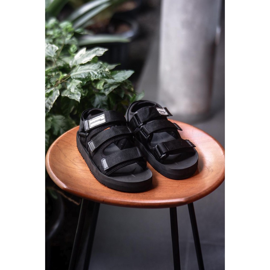 SANDAL KASUAL PRIA WANITA VOLKERFOOTWEAR ARTIKEL MESTPO FULLBLACK