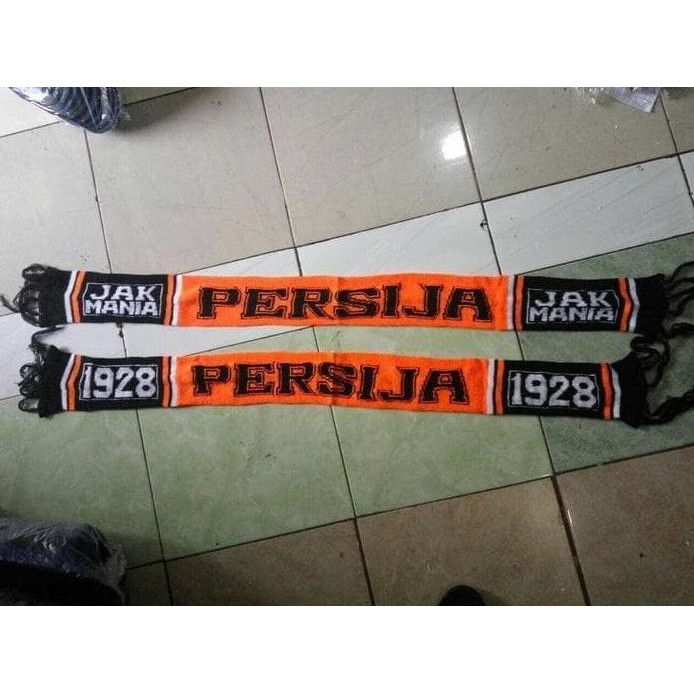Terbaru Syal Scraf Rajut Persija 1928 Jakmania Jakarta Grade Ori Jersey