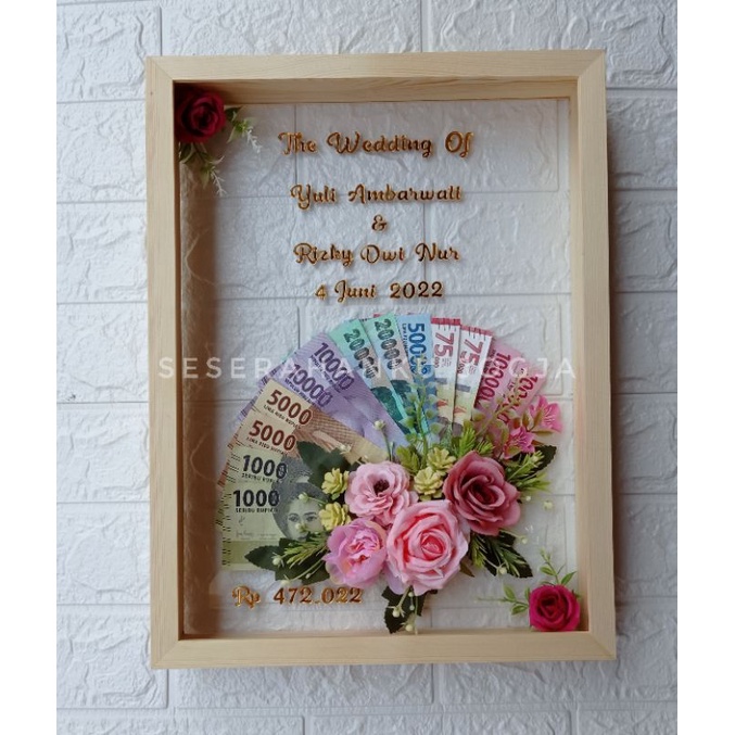 PAKET MAHAR FRAME 30×40 TRANSPARAN free koin 22