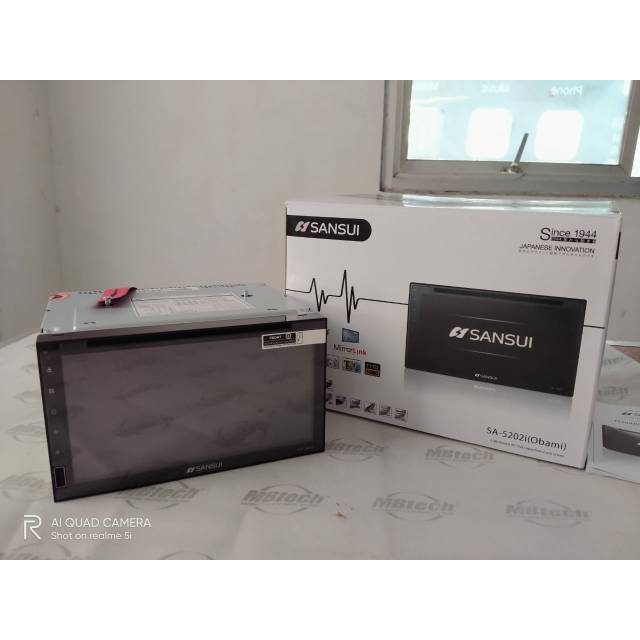 Doubledin Sansui SA-5202i Mirrorlink Bergaransi