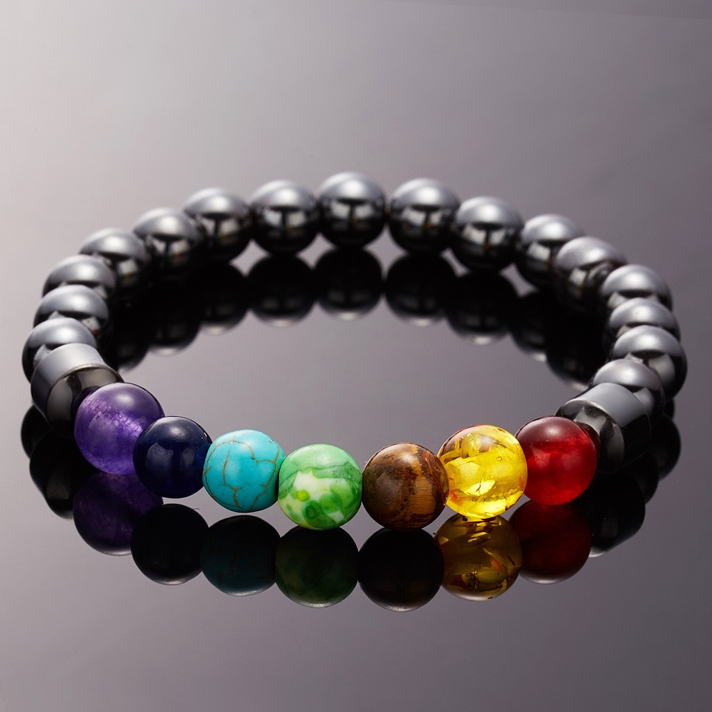 Seven Chakra Yoga Energy Bracelet Magnetotherapy Health Bracelet