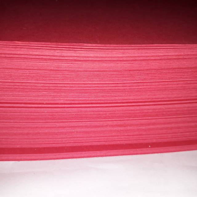 

Kertas Merah 160g Plano