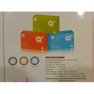 Softlens Warna A+ New Hazel by Exoticon