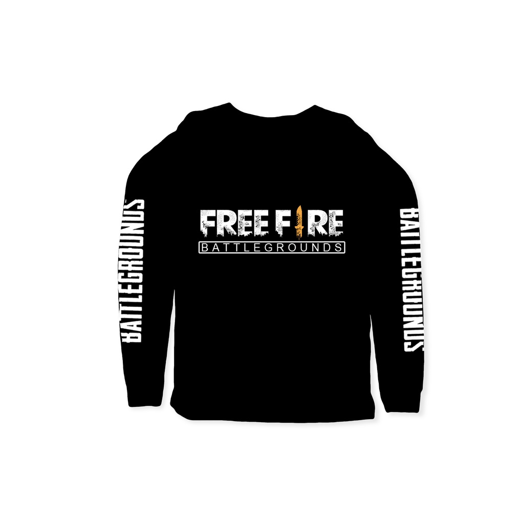BAJU KAOS GAMING FREE FIRE LENGAN PANJANG