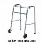 Walker roda sella/ avico/Juara tongkat alat bantu jalan/tongkat roda kaki 4/walker