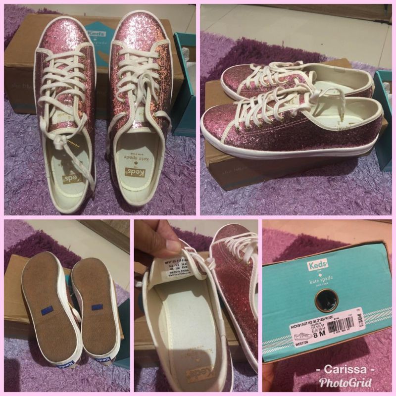 Sepatu KEDS Kate Spade Pink Preloved