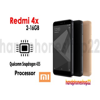 Xiaomi Redmi 4X Ram 2 GB Rom 16 GB Garansi 1 Tahun