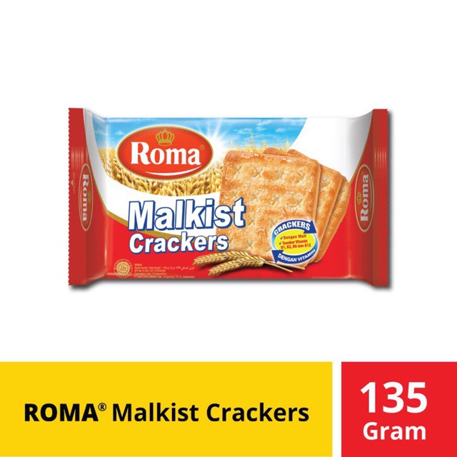 

Roma Biskuit Malkist Crackers 135gr