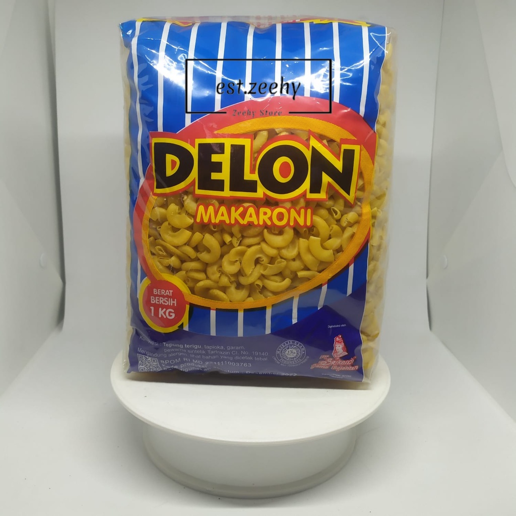 

MAKARONI MERK DELON BIRU KEMASAN 1 KG