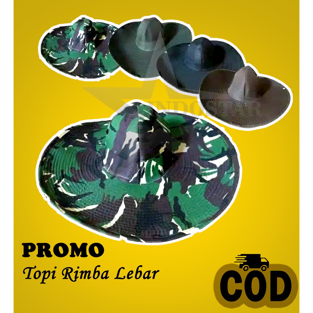 TOPI PETANI LEBAR//TOPI MEKSIKO LEBAR