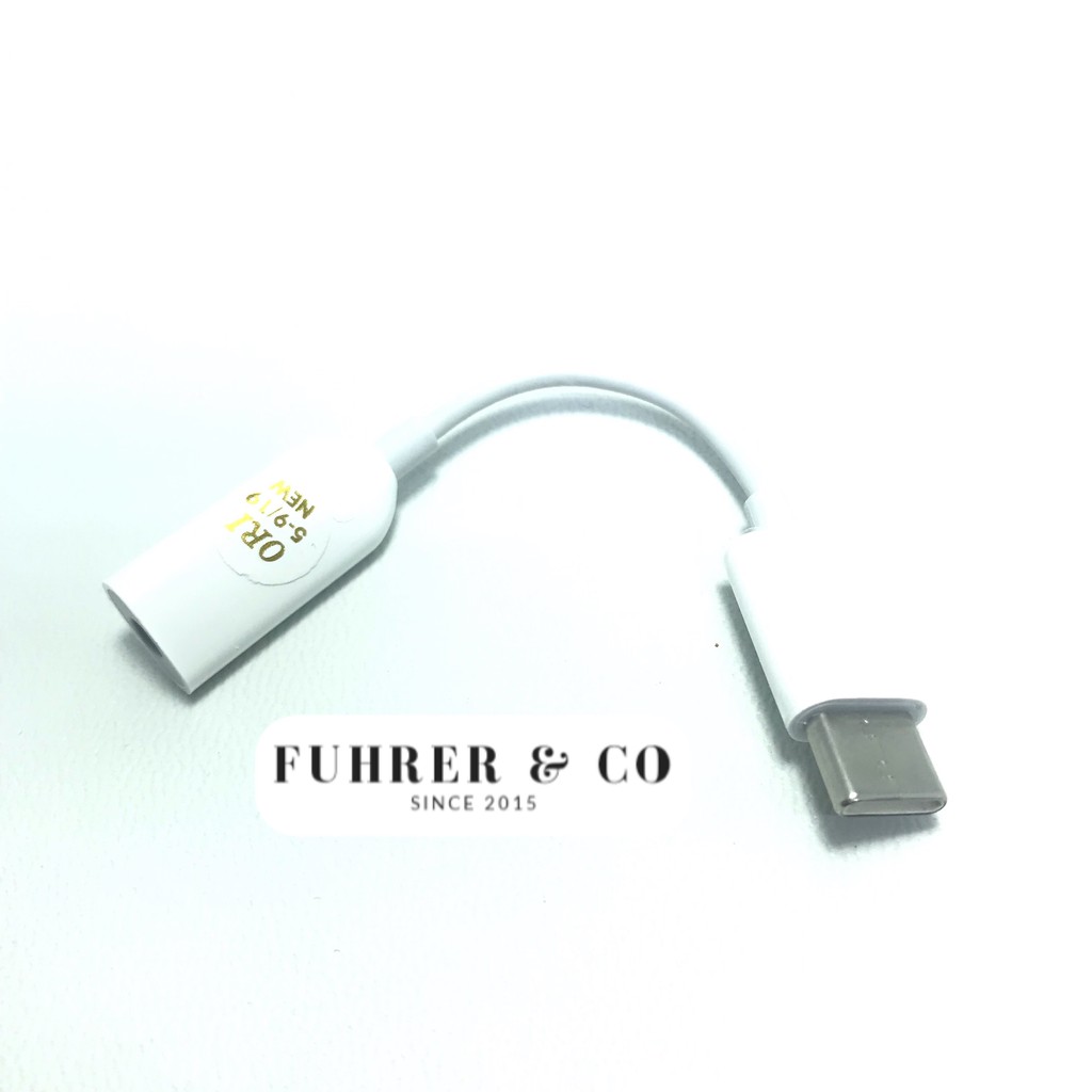 Converter Xiaomi MI USB Type C To 3.5 Mm Headset Earphone Jack Adapter Original