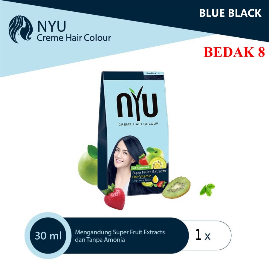NYU Creme Hair Color/ Cat Rambut/ Semir Rambut Nyu