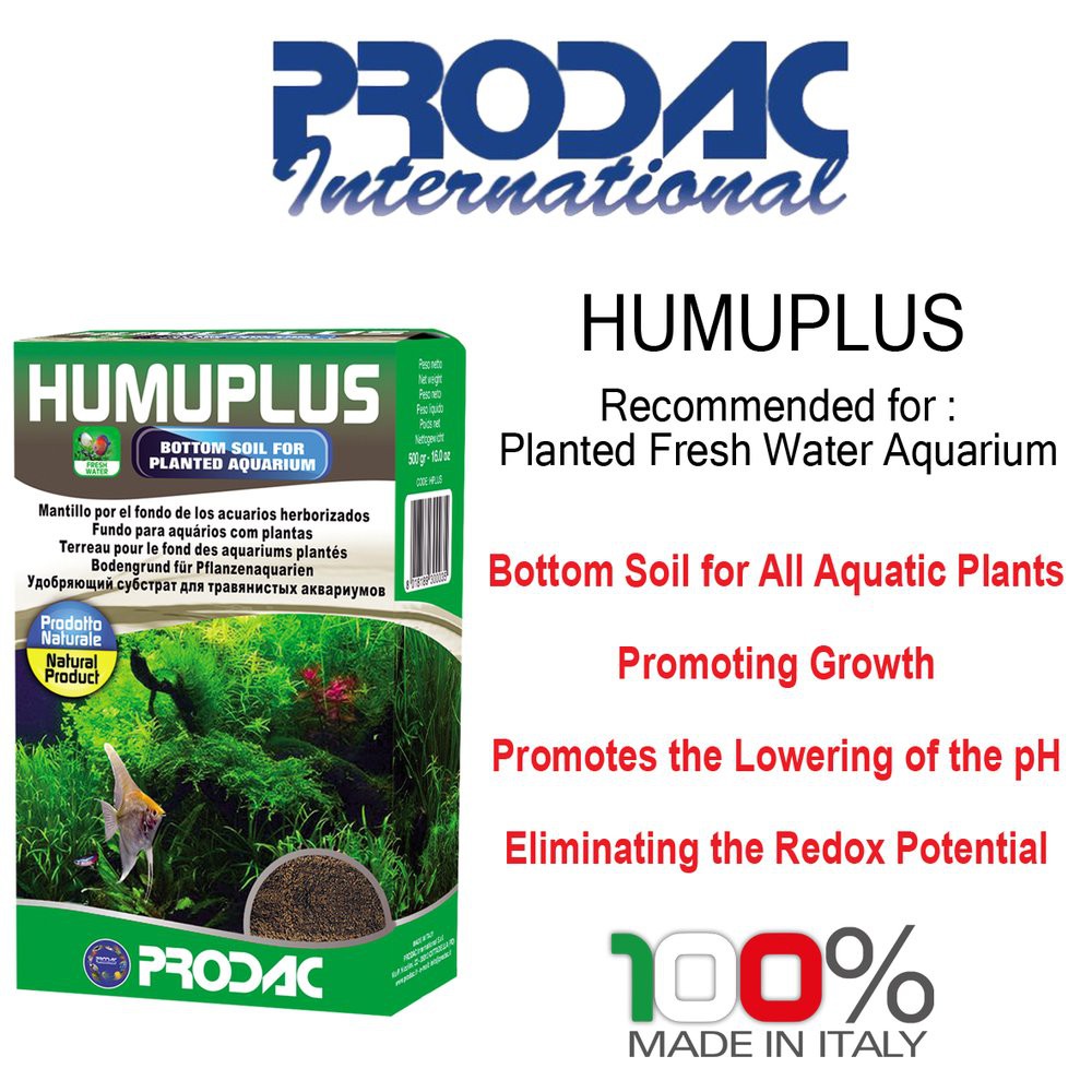 PRODAC HUMUPLUS 500gr TANAH TANAMAN PUPUK ORGANIK AQUASCAPE