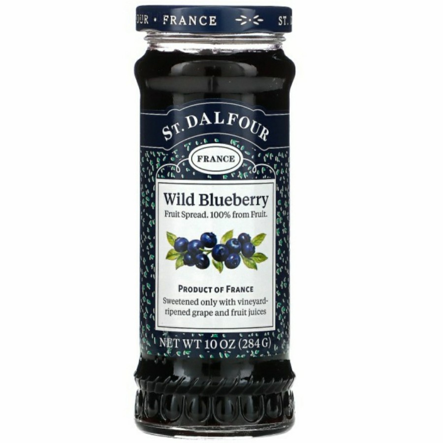 

ST DALFOUR WILD BLUBERRY SPREAD 284GR - SELAI IMPORT FRANCE