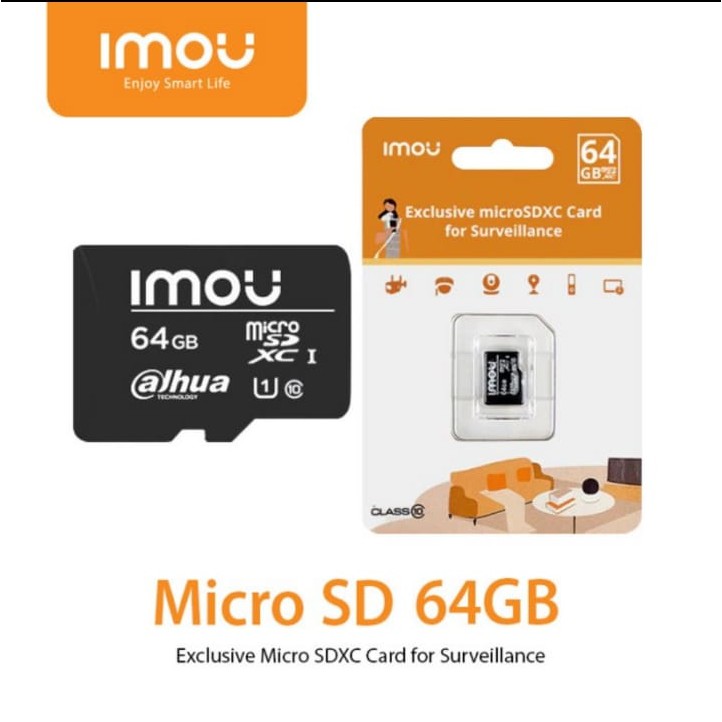 IMOU Micro SD 64GB Class 10 IMOU