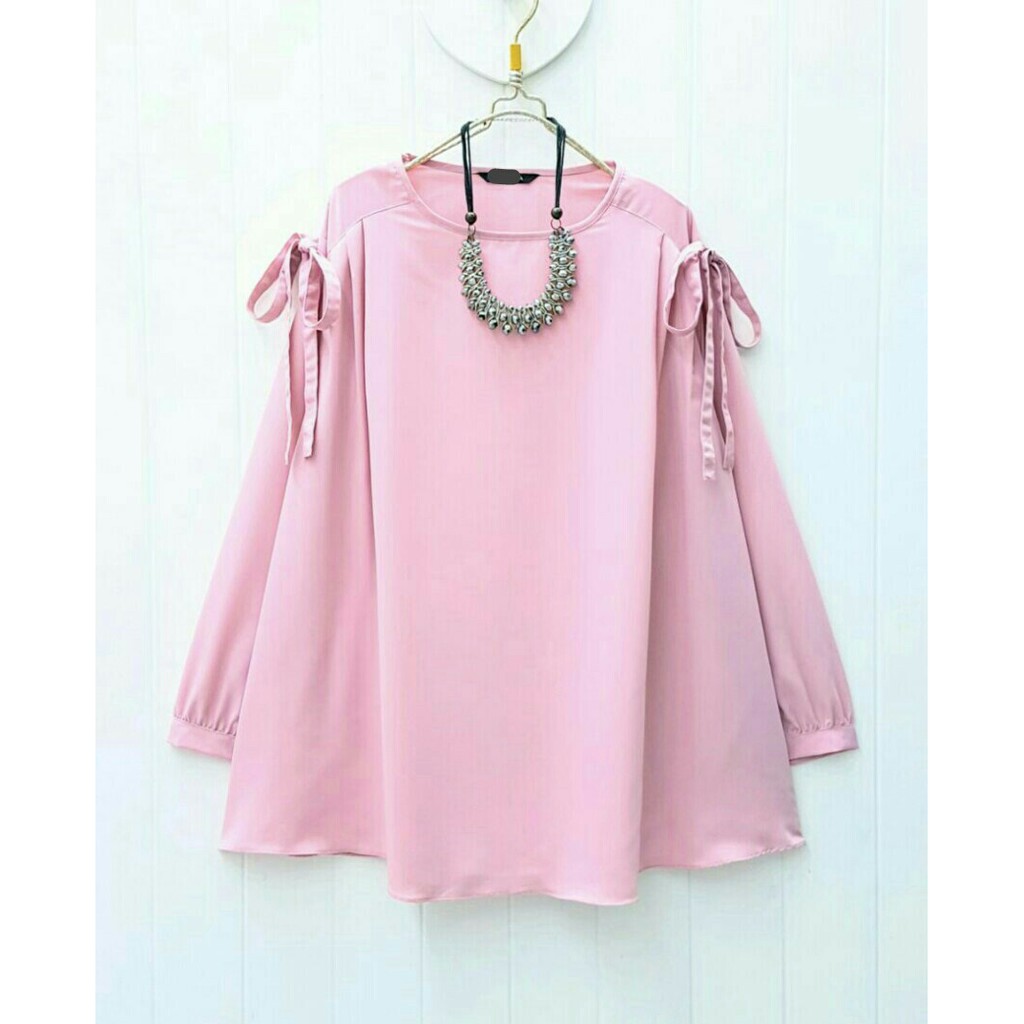 Midea blouse pink blouse