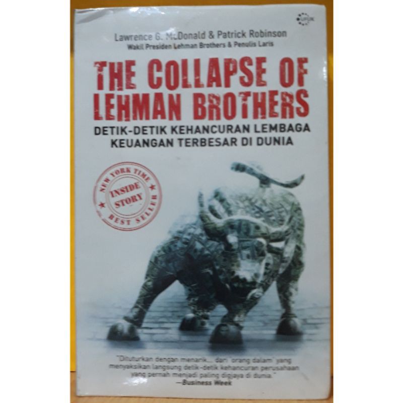BUKU THE COLLAPSE OF LEHMAN BROTHERS