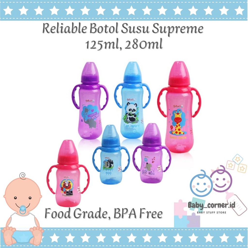 botol susu supreme handle gagang kecil | free handel | RELIABLE