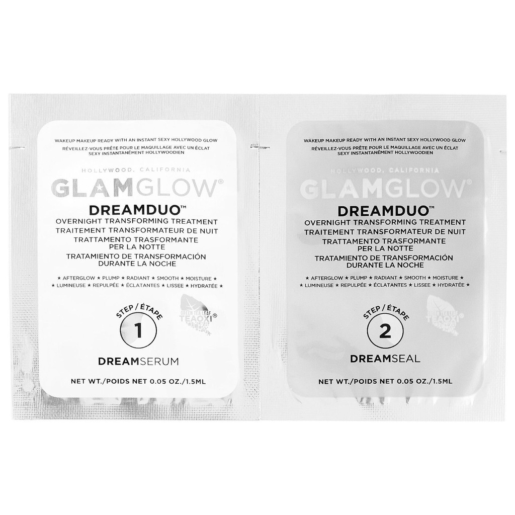 GLAMGLOW ORI USA DREAMDUO Sachet Sample Glam Glow dreamduo Grosir