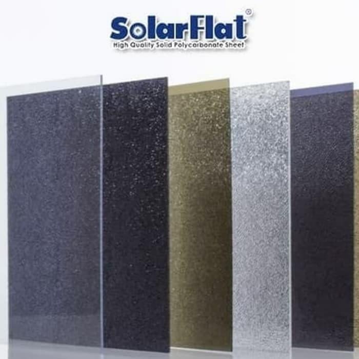 Atap Polycarbonate Solid SOLARFLAT 1,2mm