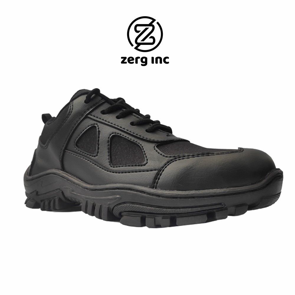 Sepatu Pria Boots Pendek Sepatu Outdoor Touring Hiking Original Zerg Lunar Low Sintetis 2001 Qual