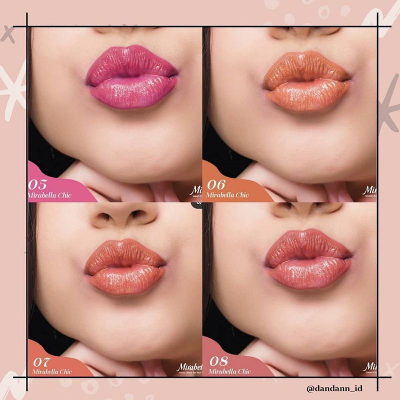 Mirabella Chic lipstik , mirabela lipstick moist | Mirabella Lipstik Designer