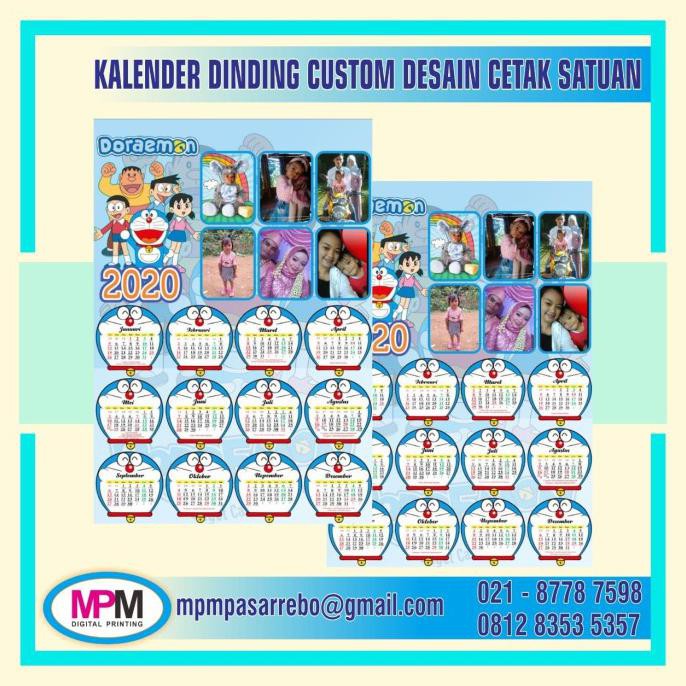 

✨ BISA COD ✨ Kalender Dinding Custom Cetak Satuan DISKON Kode 52