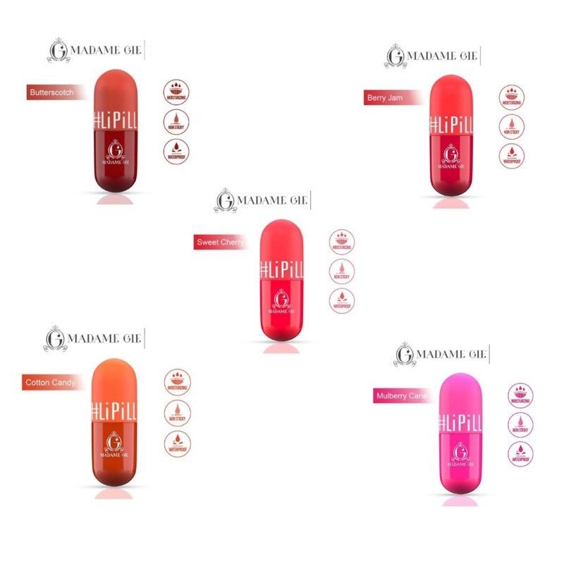 Madame Gie Madame Lipill - Makeup Lip Tint