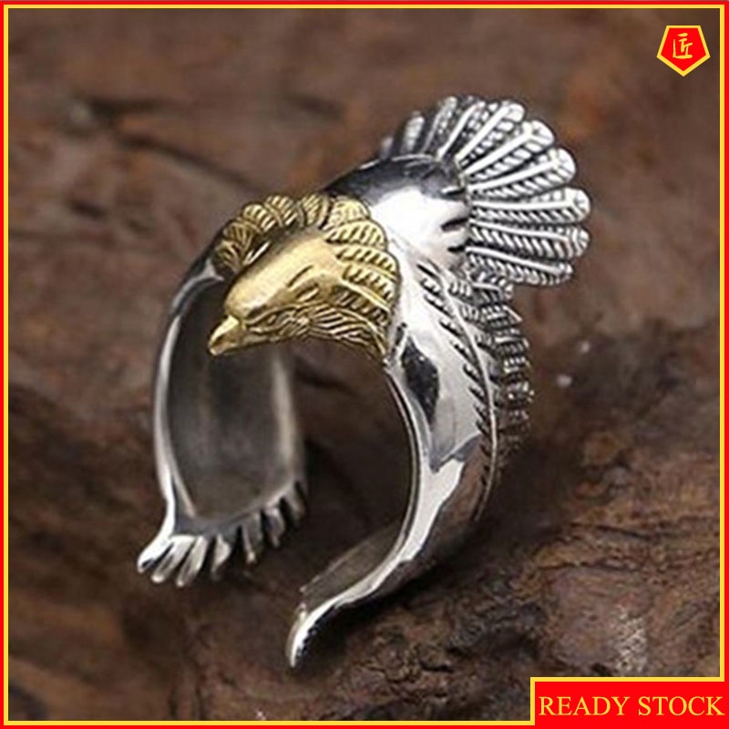 [Ready Stock]Retro Eagle Ring Creative Personality