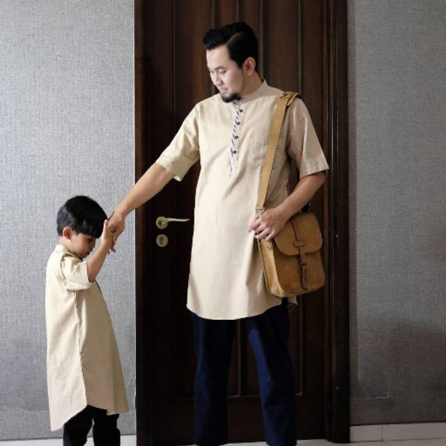 Baju Kemeja Koko Kurta Pakistan Couple Ayah Anak Waydee Urban Azlan
