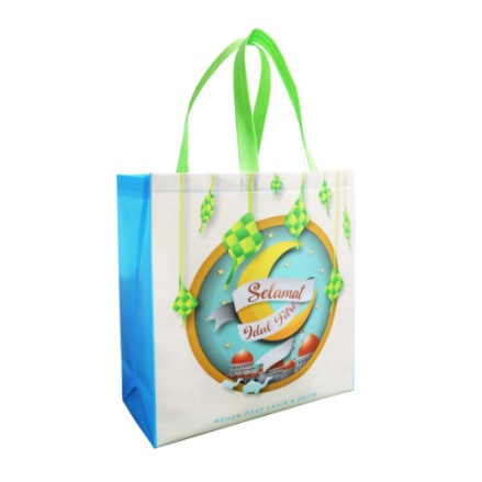 

Goodie Bag Lebaran Laminasi Premium/Tas Hari Raya Idul Fitri Memory of Victory 38X35X15
