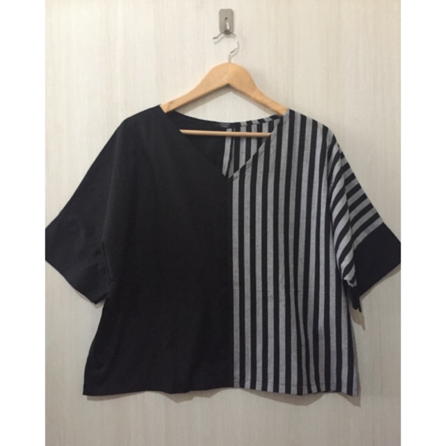 Atasan blouse lurik Tenun Shopee Indonesia Atasan blouse lurik Tenun Shopee Indonesia