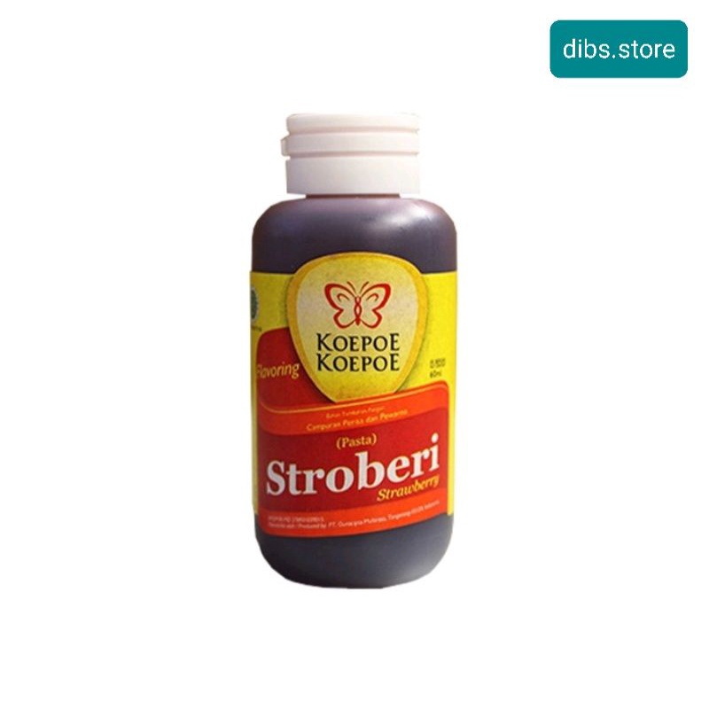 

Pasta Strawberry/Stoberi Koepoe Koepoe 60ml