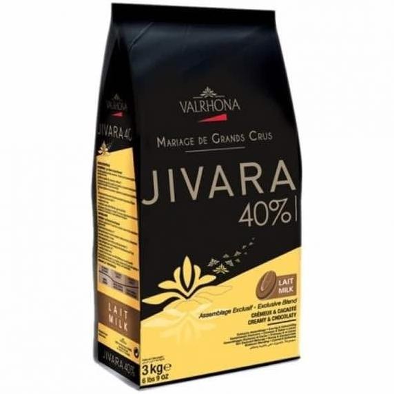 

Valrhona Jivara 40% milk chocolate couverture repack 200g bakernbar99 Juara