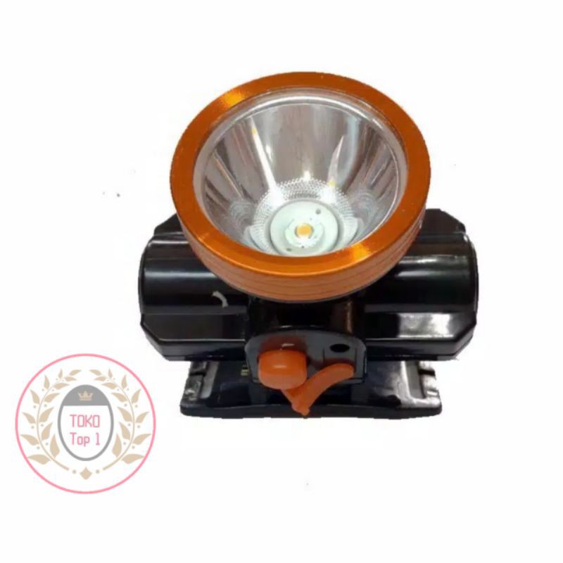 senter kepala led 20w 518 emico cahaya putih /super led