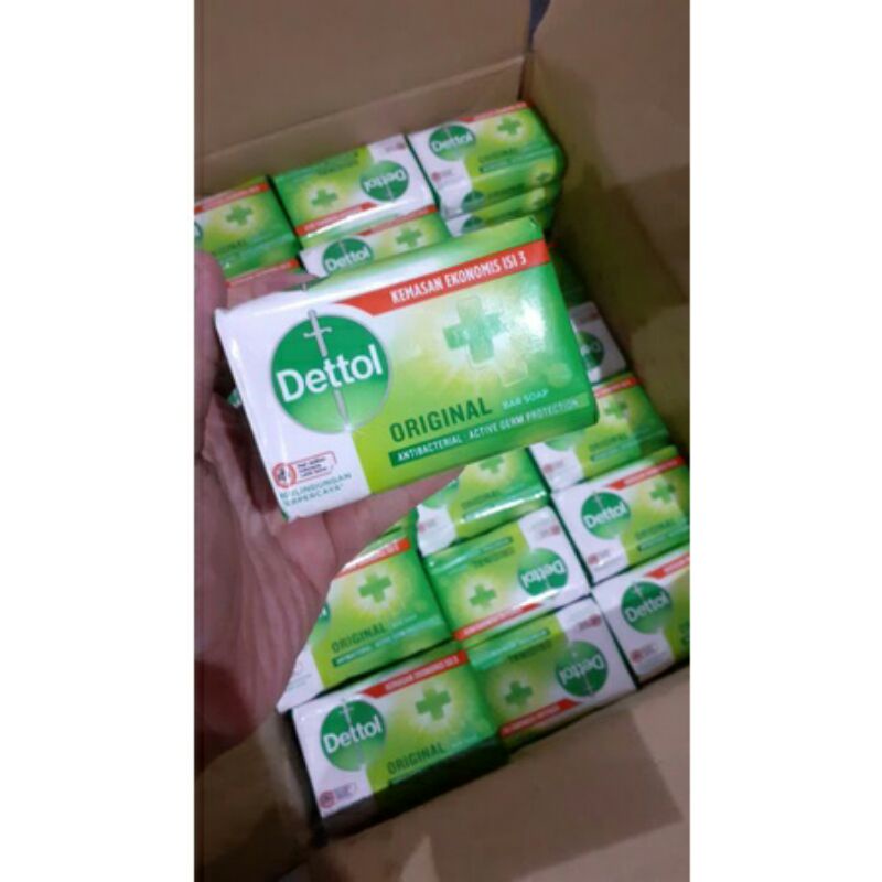 DETTOL SABUN BATANG SABUN MANDI 100GR