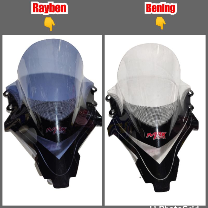 Visor Windshield All new Cbr 150r 2021 MRK Racing Black Series