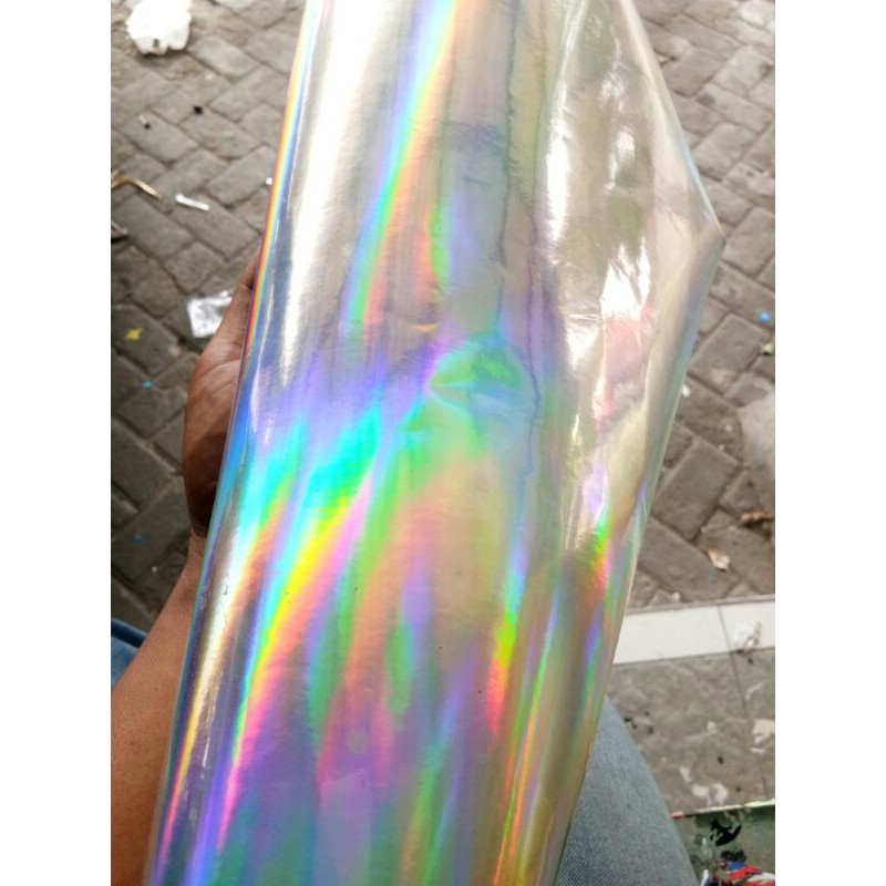 

Sticker Lentur Hologram Pelangi