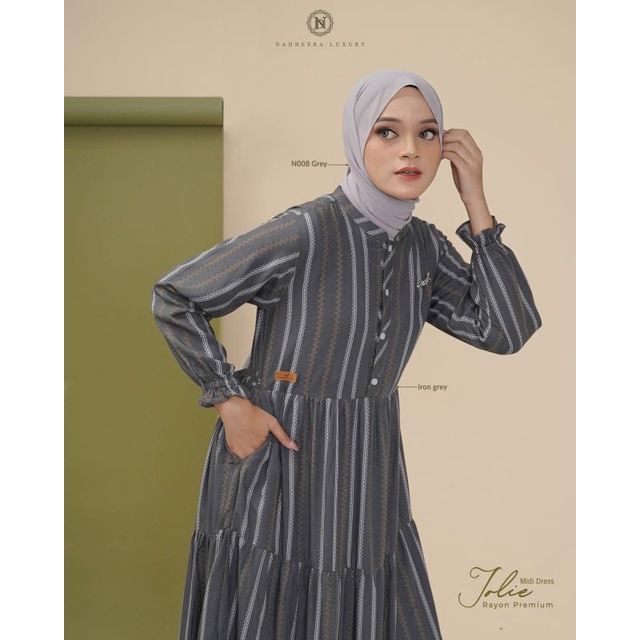 Jolie Midi Dress By Nadheera luxury