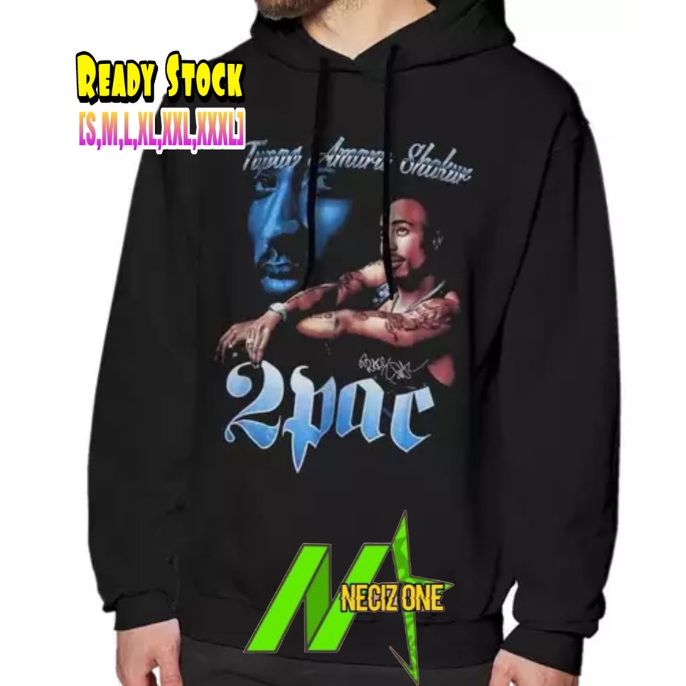 HOODIE KEREN 2PAC TUPAC AMARU SHAKUR TUPAC SHAKUR (READY SIZE S-XXXL)