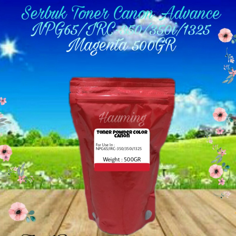 Serbuk Toner Canon Advance NPG65 NPG 65 GPR51 C-EXV47 IR C250 C250i C350 C350i C1325 Magenta 500gr