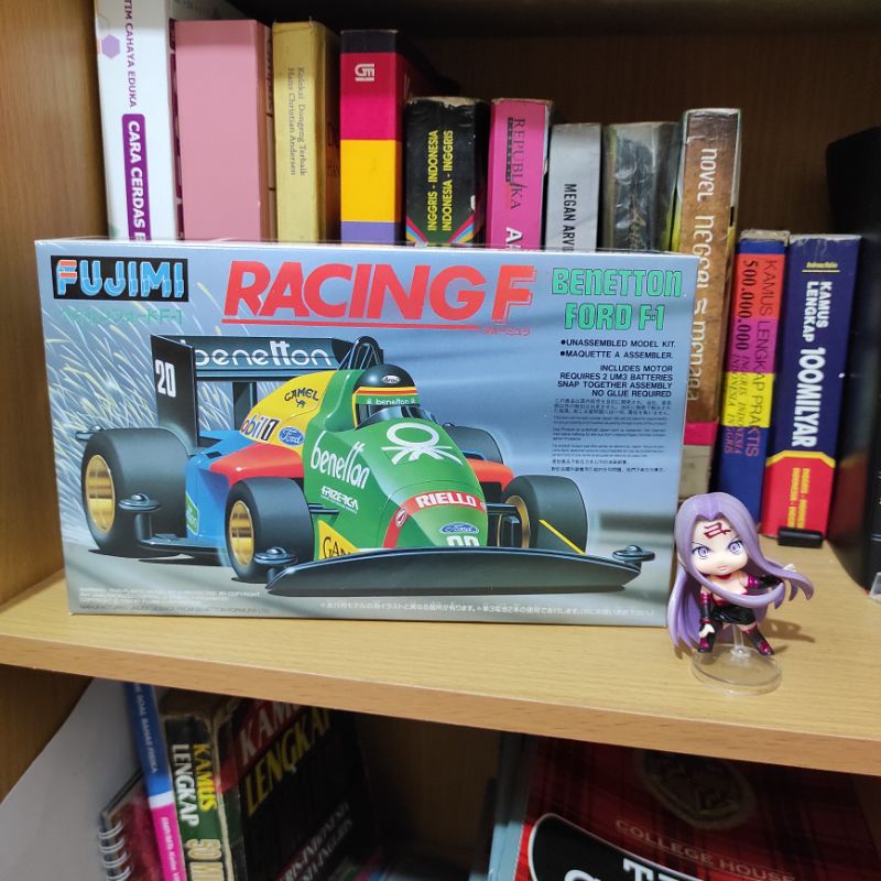 Mini 4wd Fujimi Racing F benetton ford f-1 made in japan